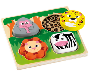 Тактильные пазлы "Сафари" - fgospostavki.ru - Киров