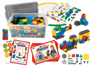 Конструктор STEM "Шестеренки" 800 деталей - fgospostavki.ru - Киров