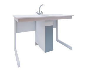 Стол ученический для кабинета химии двухместный - fgospostavki.ru - Киров