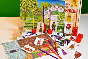 Игровой набор Фребеля "Аленький цветочек" (серия "Сказочный мир". Выпуск 2) - fgospostavki.ru - Киров