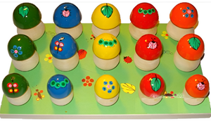 Развивающая игрушка для детей с нарушением слуха "Грибная полянка" - fgospostavki.ru - Киров