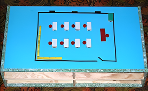 Магнитный набор для реабилитации "Ориентир" (для слепых и слабовидящих детей) - fgospostavki.ru - Киров