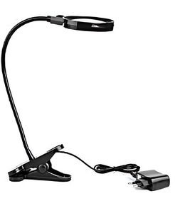 Лупа настольная на прищепке с подсветкой (5х) - fgospostavki.ru - Киров