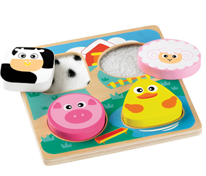 Тактильные пазлы "Ферма" - fgospostavki.ru - Киров