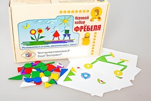 Игровой набор Фребеля "Конструктор плоскостной-2" (Серия "Эксперимент") - fgospostavki.ru - Киров