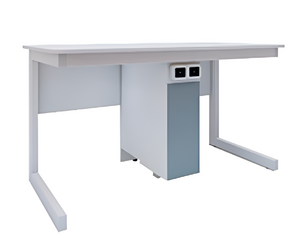 Стол ученический для кабинета физики/биологии двухместный - fgospostavki.ru - Киров