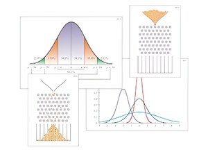 Модель-аппликация "Нормальное распределение (Распределение Гаусса)" (ламинированная) - fgospostavki.ru - Киров