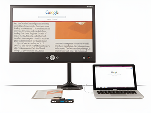 Видеоувеличитель ClearView C Flex с монитором Twinview 24” - fgospostavki.ru - Киров