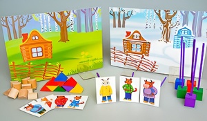 Игровой набор Фребеля "Заюшкина избушка" (серия "Сказочный мир". Выпуск 1) - fgospostavki.ru - Киров