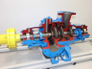 Разрезная модель насоса секционного центробежного типа «ЦНС» - fgospostavki.ru - Киров