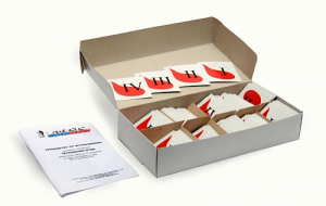 Модель-аппликация "Переливание крови" (набор из 10 комплектов по 12 карт) - fgospostavki.ru - Киров