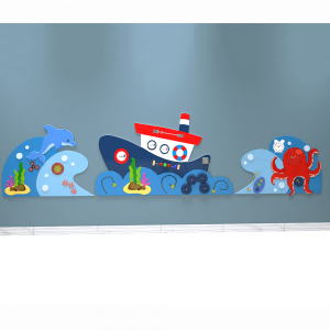 Комплект бизибордов «Морское путешествие» 3 в 1 - fgospostavki.ru - Киров