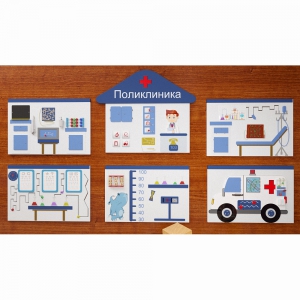 Комплект настенных панелей «Больница» - fgospostavki.ru - Киров