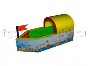 Сухой бассейн "Кораблик" с шелкографией - fgospostavki.ru - Киров
