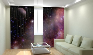 Комплект светонепроницаемых штор "Венера" - fgospostavki.ru - Киров