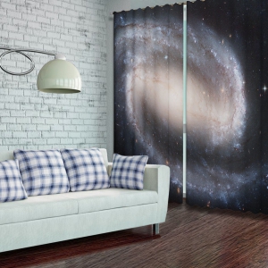 Комплект светонепроницаемых штор "Млечный путь" - fgospostavki.ru - Киров