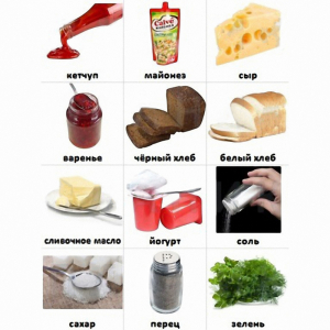 Набор карточек "Дополнительные продукты" - fgospostavki.ru - Киров