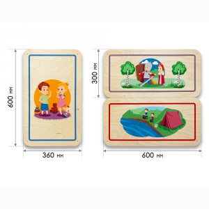 Набор стеновых панелей «Мои увлечения - Любимые занятия» - fgospostavki.ru - Киров