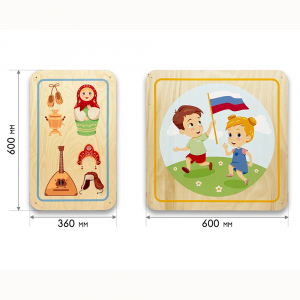 Набор стеновых панелей «Символы России - Культура» - fgospostavki.ru - Киров