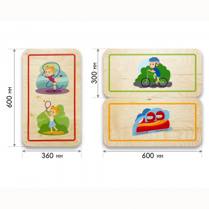 Набор стеновых панелей «Спорт - Движение-жизнь» - fgospostavki.ru - Киров