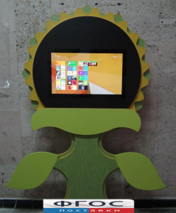 Интерактивная напольная пристенная доска "Подсолнух" - fgospostavki.ru - Киров