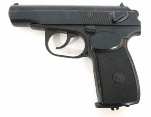 Массогабаритный лазерный макет пистолет Макарова ПМ со встроенным лазерным модулем и аккумуляторной батареей - fgospostavki.ru - Киров