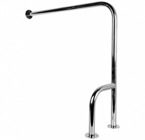 Поручень стационарный Г-образный (правая) - fgospostavki.ru - Киров