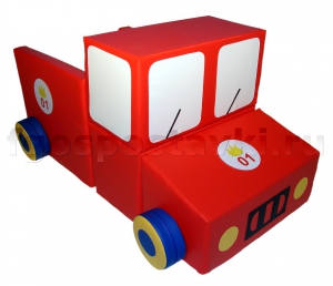 Каталка «Пожарная машина» большая - fgospostavki.ru - Киров