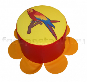 Пуфик "Попугай" ВИК - fgospostavki.ru - Киров