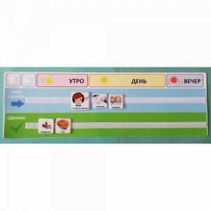 Визуальное расписание на день (для карточек размером 5-5 и 6-6 см) - fgospostavki.ru - Киров