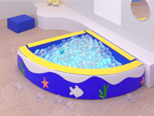 Бассейн угловой сухой бескаркасный - fgospostavki.ru - Киров