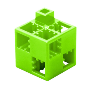 Кубик-основание желто-зеленый 20х20 Artec - fgospostavki.ru - Киров