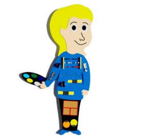 Бизиборд «Юный художник» - fgospostavki.ru - Киров