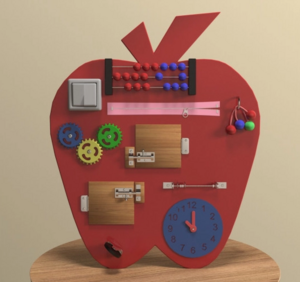 Бизиборд «Яблоко знаний» - fgospostavki.ru - Киров