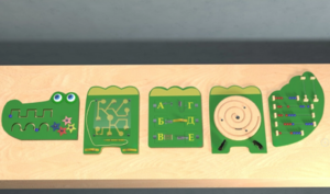 Бизиборд «Крокодил Гена» - fgospostavki.ru - Киров