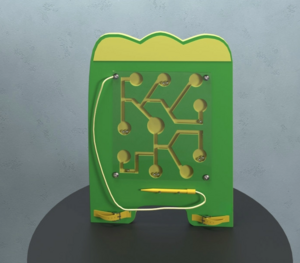 Бизиборд «Зеленый лабиринт» - fgospostavki.ru - Киров