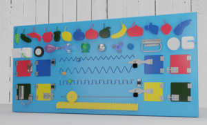 Бизиборд «Фрукты и овощи» - fgospostavki.ru - Киров