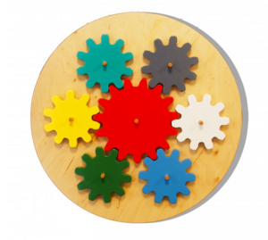 Бизиборд «Цветные шестеренки» - fgospostavki.ru - Киров