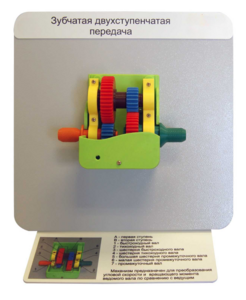 Демонстрационная модель "Зубчатая двухступенчатая передача"  - fgospostavki.ru - Киров