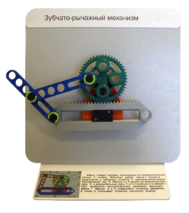Демонстрационная модель "Зубчато-рычажный механизм"  - fgospostavki.ru - Киров
