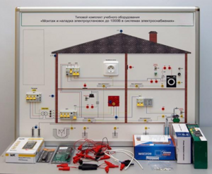 Типовой комплект учебного оборудования «Монтаж и наладка электроустановок до 1000В в системах электроснабжения»  - fgospostavki.ru - Киров