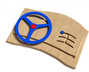 Дидактическая панель с автомобильным рулем - fgospostavki.ru - Киров