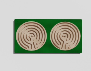 Межполушарная доска №10 зеленая - fgospostavki.ru - Киров