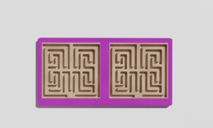 Межполушарная доска №13 фиолетовая - fgospostavki.ru - Киров