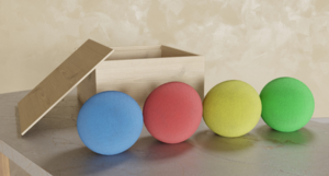 Набор кинезиологических мячей в коробке - fgospostavki.ru - Киров