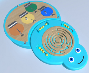 Настенный игровой элемент «Гусеница» - fgospostavki.ru - Киров