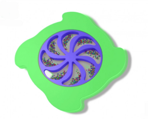 Тактильно-развивающая панель «Вращение радуги» - fgospostavki.ru - Киров