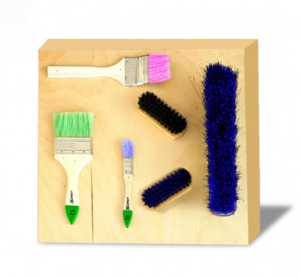 Тактильно-развивающая панель с мягкими кисточками - fgospostavki.ru - Киров