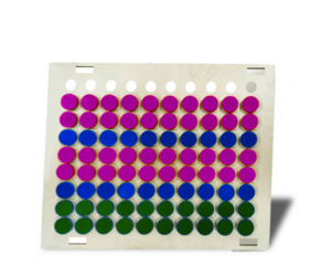 Тактильно-развивающая панель «Цветные фигурки» - fgospostavki.ru - Киров