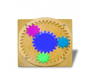 Тактильно-развивающая панель «Цветные шестеренки» - fgospostavki.ru - Киров